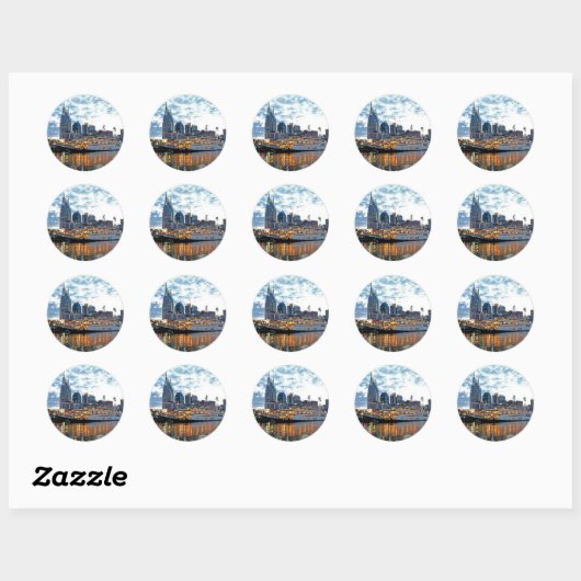Nashville Ronde Sticker (Vel)