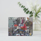 Nashville Scene _ ansichtkaart Briefkaart (Staand voorkant)