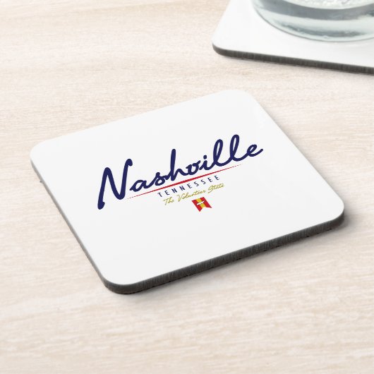 Nashville Script Drankjes Onderzetter (Linkerzijde)