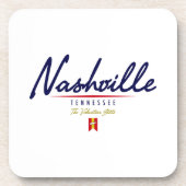 Nashville Script Drankjes Onderzetter (Voorkant)