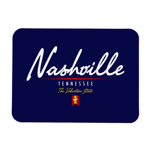Nashville Script Magneet (Horizontaal)