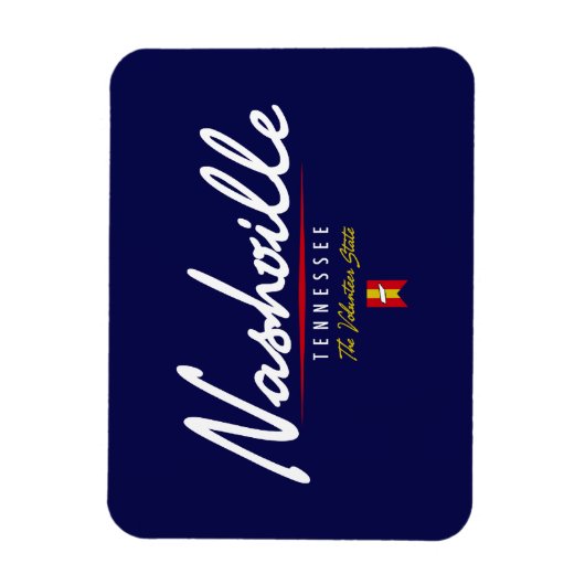 Nashville Script Magneet (Verticaal)