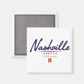 Nashville Script Magneet (Voorkant / Achterkant)