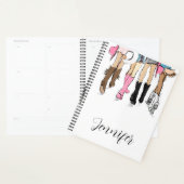 Nashville Script Mode Illustratie Cowboy Boots Planner (Display)