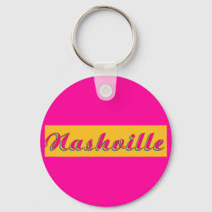 Nashville Script Sleutelhanger