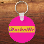 Nashville Script Sleutelhanger (Voorkant)