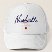 Nashville Script Trucker Pet (Voorkant)