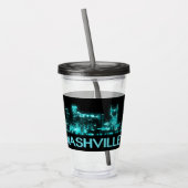 Nashville Skyline Acryl Drinkbeker (Links)