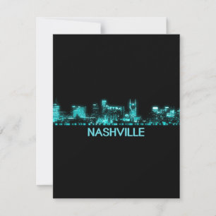Nashville Skyline Bedankkaart