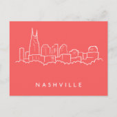 Nashville Skyline Briefkaart (Voorkant)