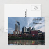 Nashville Skyline Briefkaart (Voorkant / Achterkant)