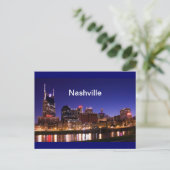 Nashville Skyline Briefkaart (Staand voorkant)