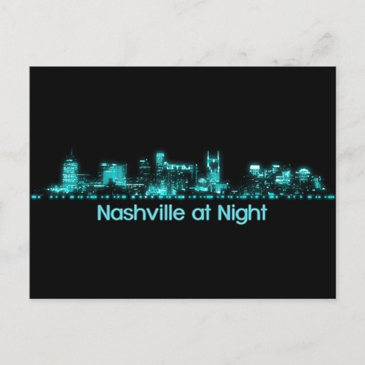 Nashville Skyline Briefkaart (Voorkant)