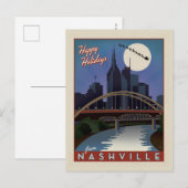 Nashville Skyline Briefkaart (Voorkant / Achterkant)