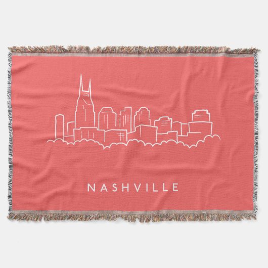 Nashville Skyline Deken (Voorkant)