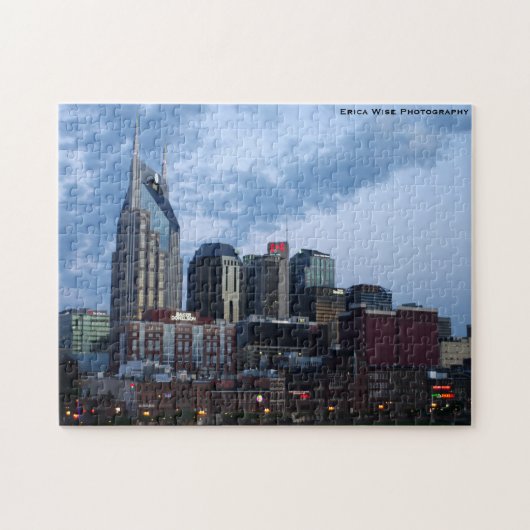 Nashville Skyline Early Morning Legpuzzel (Horizontaal)