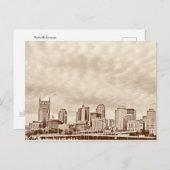 Nashville Skyline  Effect - Briefkaart (Voorkant / Achterkant)
