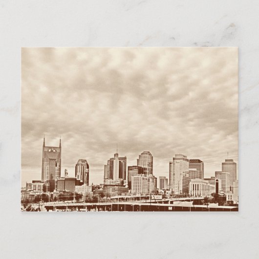 Nashville Skyline  Effect - Briefkaart (Voorkant)