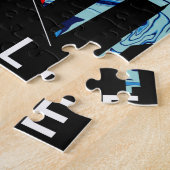 Nashville Skyline Guitar Poster Legpuzzel (Zijkant)