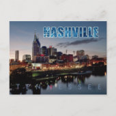 Nashville skyline in het centrum, Tennessee 's nac Briefkaart (Voorkant)