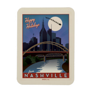 Nashville Skyline Magneet