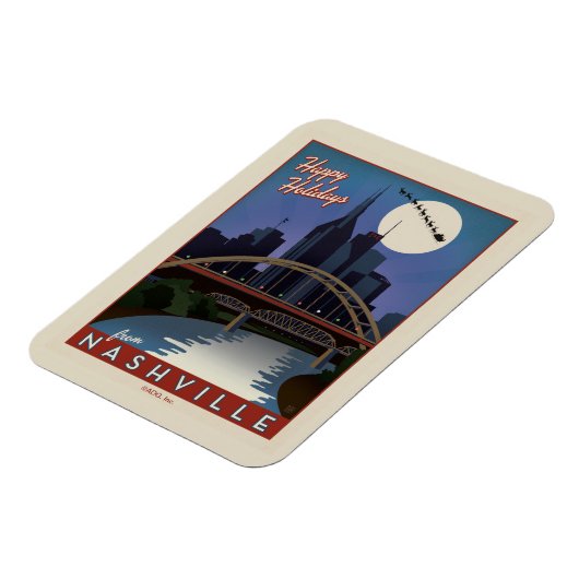 Nashville Skyline Magneet (Linkerzijde)