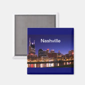 Nashville Skyline Magneet (Voorkant / Achterkant)