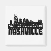 Nashville Skyline Magneet (Voorkant)