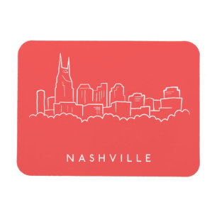Nashville Skyline Magneet