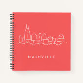 Nashville Skyline Notitieboek (Voorkant)