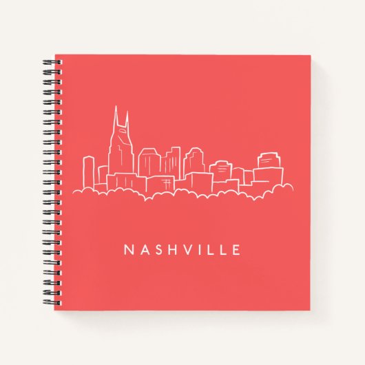 Nashville Skyline Notitieboek (Voorkant)