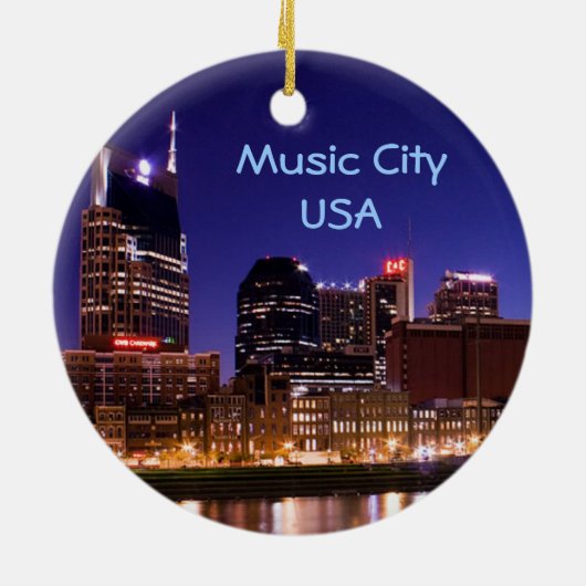 Nashville Skyline Ornament (Achterkant)