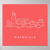 Nashville Skyline Poster (Voorkant)