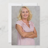 Nashville Skyline Retirement Party Photo Kaart (Achterkant)