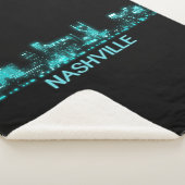 Nashville Skyline Sherpa Deken (3/4)