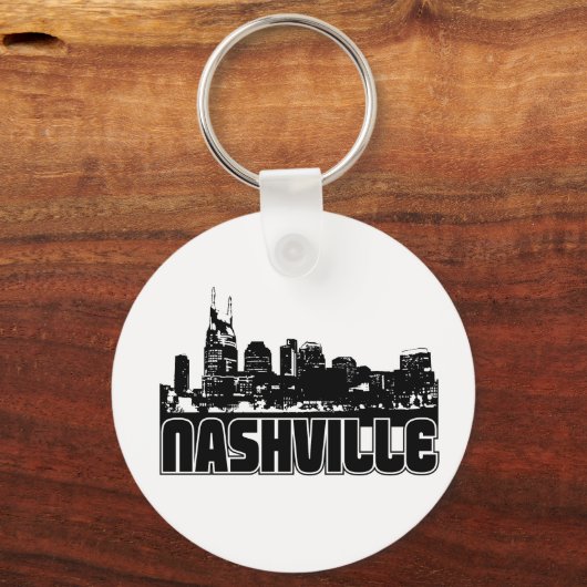 Nashville Skyline Sleutelhanger (Voorkant)