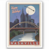 Nashville Skyline Sticker (Voorkant)