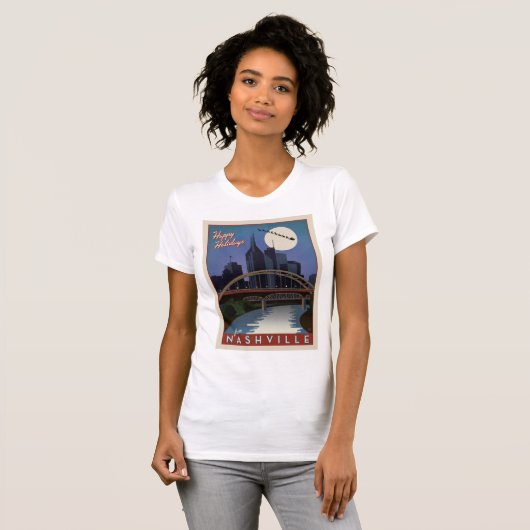 Nashville Skyline T-shirt (Voorkant volledig)