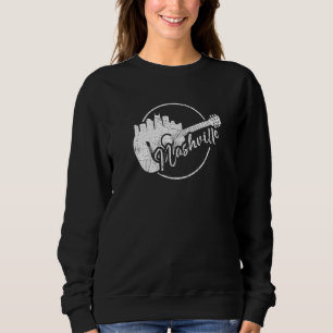 Nashville Skyline Tennessee Country Music Guitar P Trui