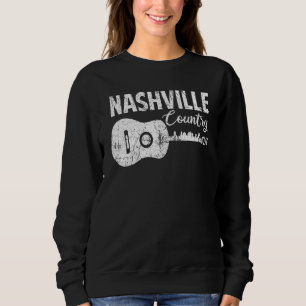 Nashville Skyline Tennessee Country Music Guitar P Trui