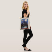 Nashville Skyline Tote Bag (Op model)