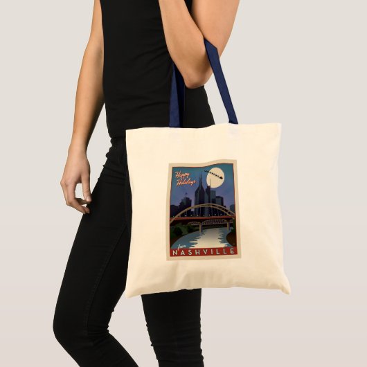 Nashville Skyline Tote Bag (Voorkant (product))