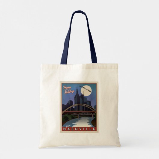 Nashville Skyline Tote Bag (Achterkant)