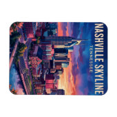 Nashville Skyline USA Magneet (Horizontaal)