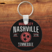Nashville Sleutelhanger (Voorkant)