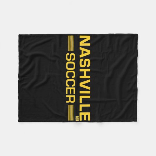 Nashville Soccer  Fleece Deken (Voorkant (Horizontaal))