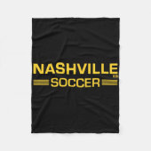 Nashville Soccer  Fleece Deken (Voorkant)