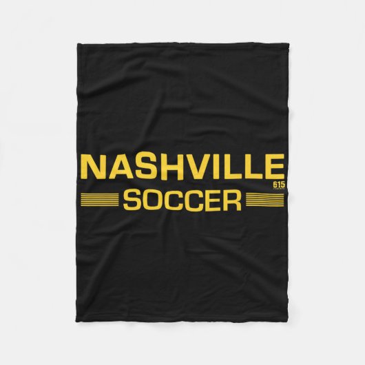 Nashville Soccer  Fleece Deken (Voorkant)