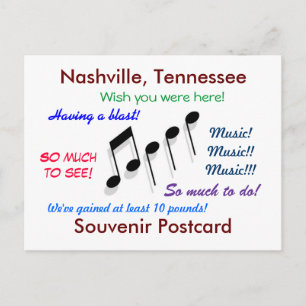 Nashville Souvenir Briefkaart