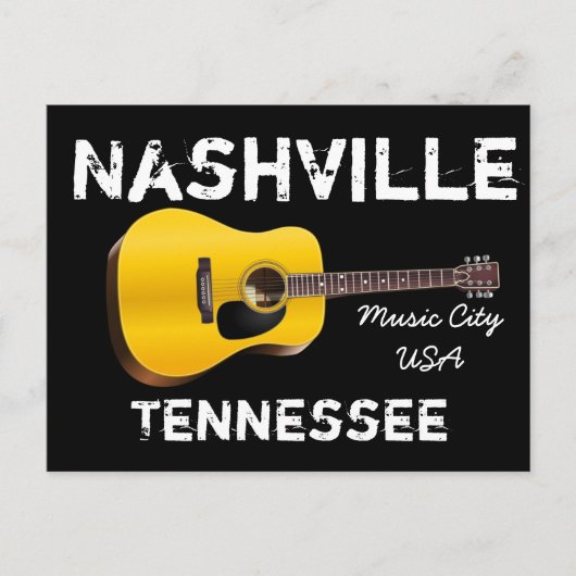 Nashville souvenir briefkaarten (Voorkant)